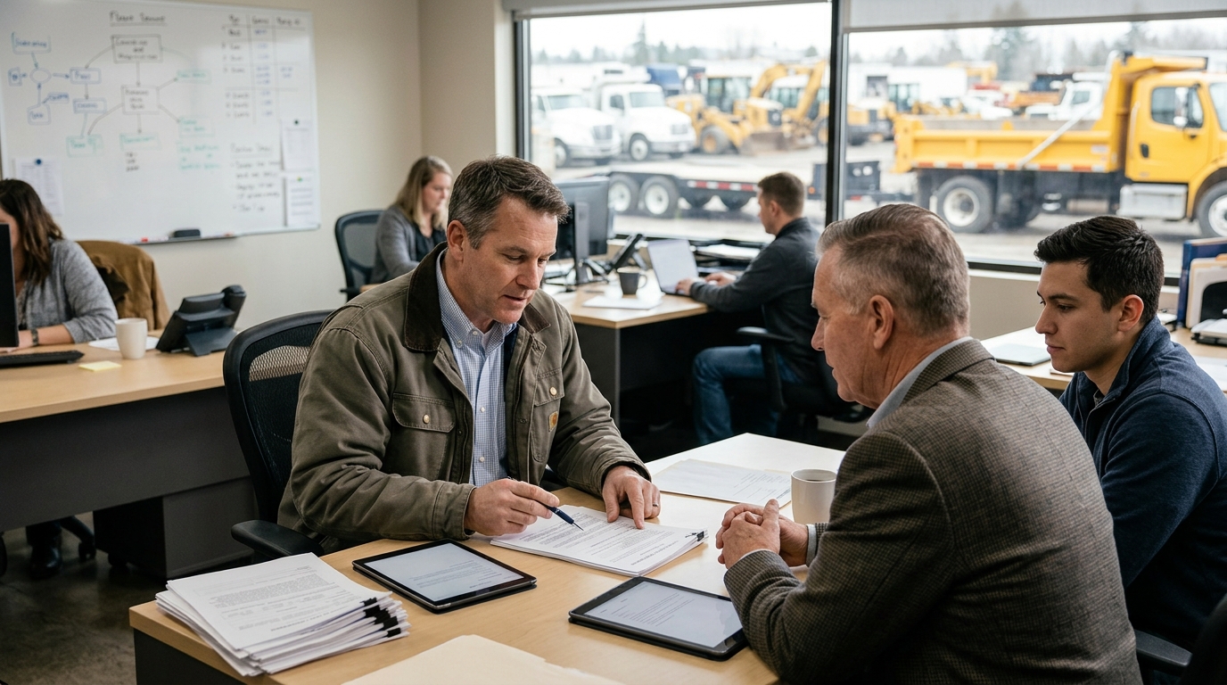 Illustration: Commercial Vehicle Financing Guide 2026: Securing Your Fleet